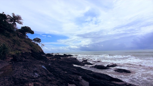 太平洋海景。视频素材