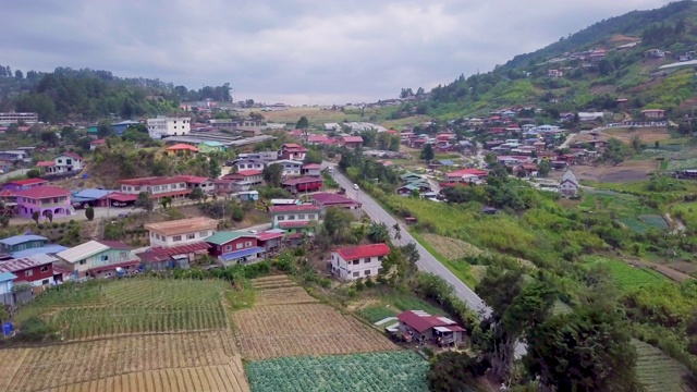 农田和山村视频素材