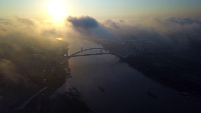 上海卢浦大桥视频素材