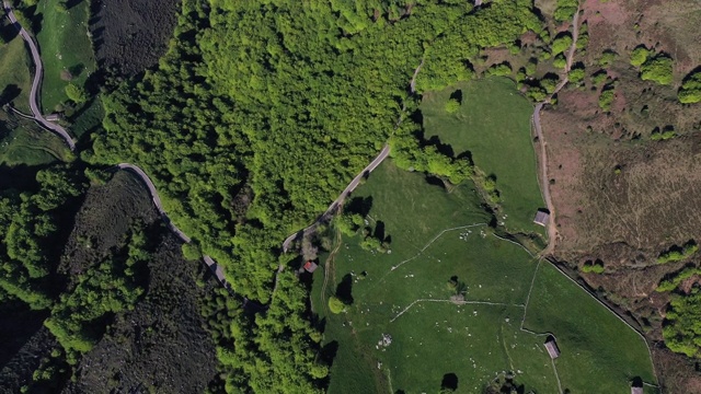 Portillo La Sia, La Gandara, Alto Ason, Soba Valley, Valles pasi戈斯，Cantabria, Spain, Europe视频素材