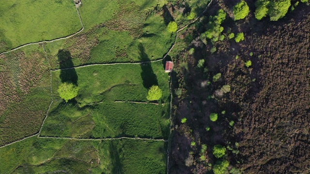 Portillo La Sia, La Gandara, Alto Ason, Soba Valley, Valles pasi戈斯，Cantabria, Spain, Europe视频素材