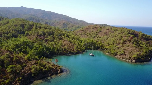 地中海寂静湾的董事会视频素材