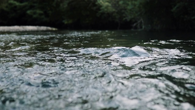 流动的河流视频素材