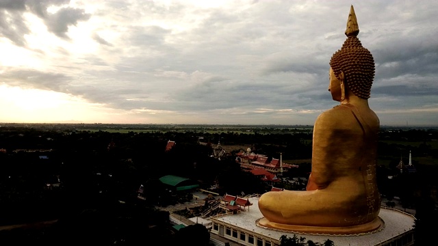 Wat Muang Ang Thong 泰国视频素材