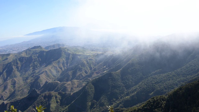 特内里费岛景观与泰德山视频下载