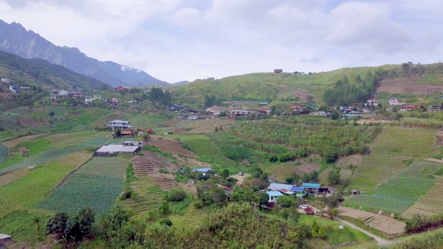 位于马来西亚的基纳巴卢山国家公园视频素材