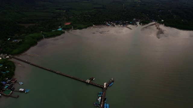 海岸鸟瞰视频素材