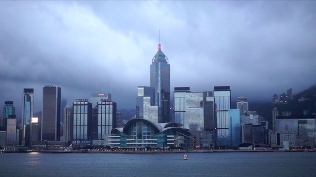 香港维多利亚港视频素材