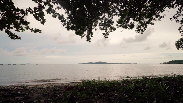 海岸鸟瞰视频素材