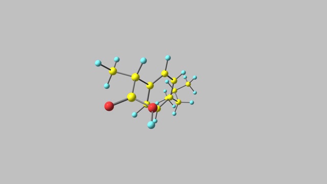 布洛芬分子-非甾体类抗炎药用药视频素材