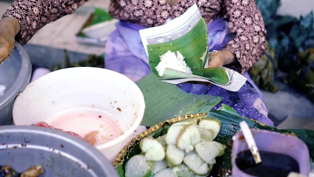 准备食物视频素材