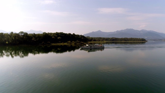 来自北方的基姆湖和基姆高尔阿尔卑斯山视频素材