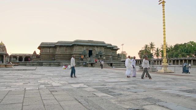 Chennakesava寺庙，被摧毁了视频素材