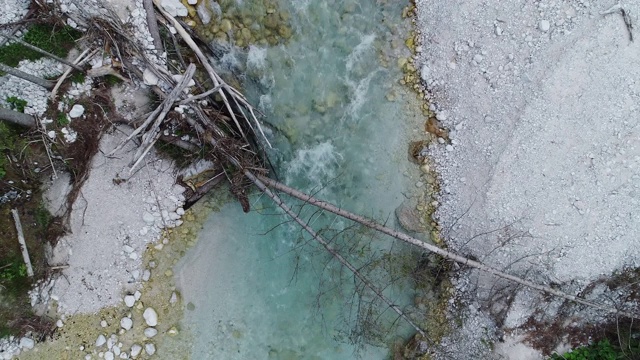 山上的河流视频素材