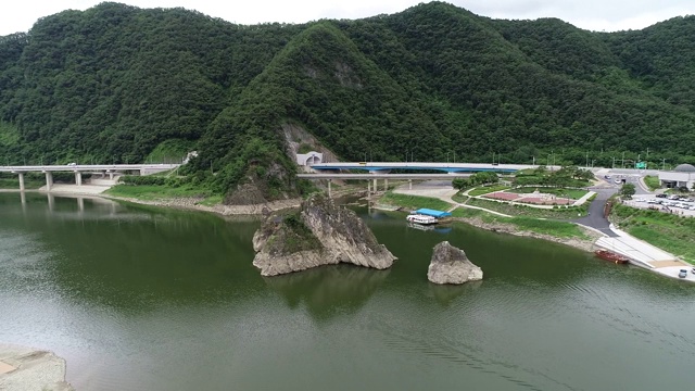 韩国中川布多丹阳的多丹桑邦峰视频素材