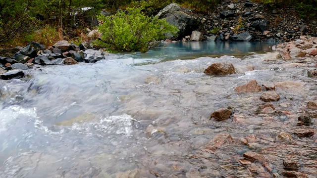 山泉溪水视频素材