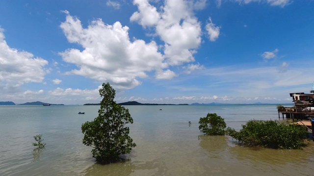 安达曼海夏季时间流逝视频素材