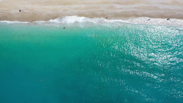 地中海海岸线。视频素材