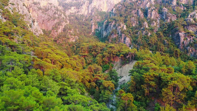 地中海山脉。视频素材