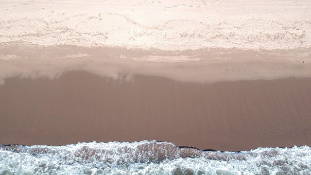 海滩鸟瞰图视频素材