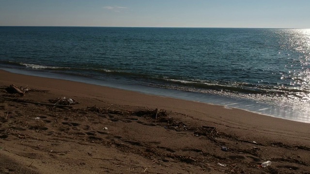 海滩鸟瞰图视频素材