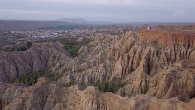 有大峡谷的瓜迪克斯沙漠地区视频素材