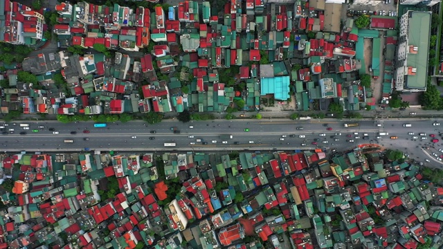 这个城市的道路总是很繁忙视频素材