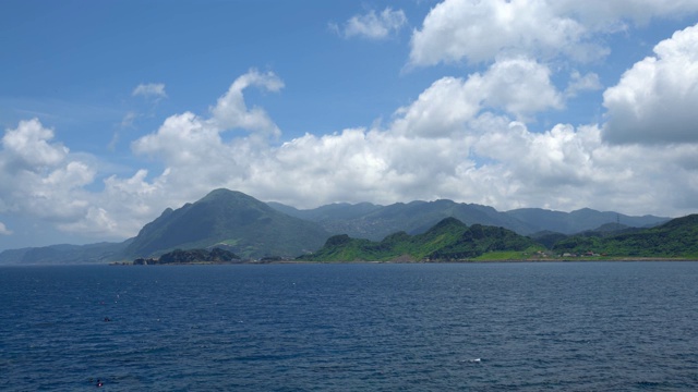 4K，台湾热带岛屿，青山绿水，云雾缭绕视频素材