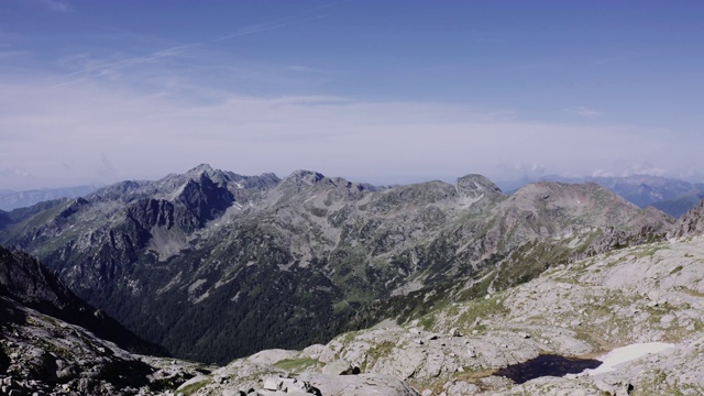 冰湖位于高山环境中视频下载