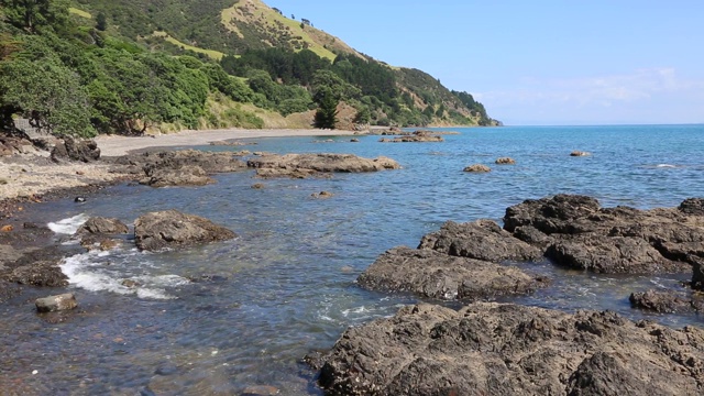 科罗曼德尔火山海岸视频素材