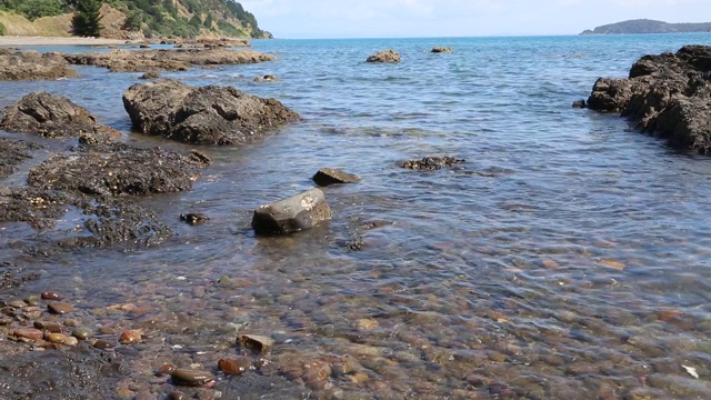 泰晤士河湾清澈的河水视频素材