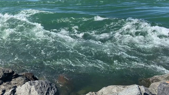 拉钦的激流视频素材