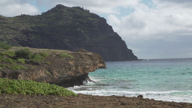 热带海滩白天视频素材