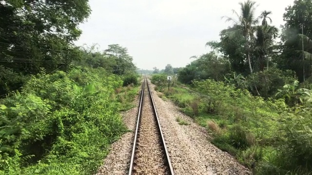 乡村铁路视频素材