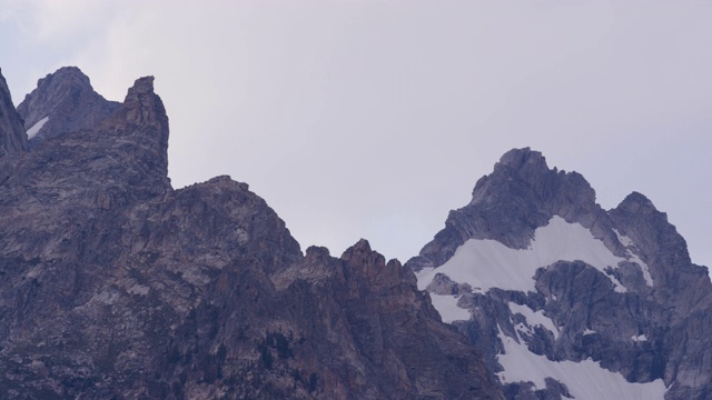 从珍妮湖到提顿山脉视频素材