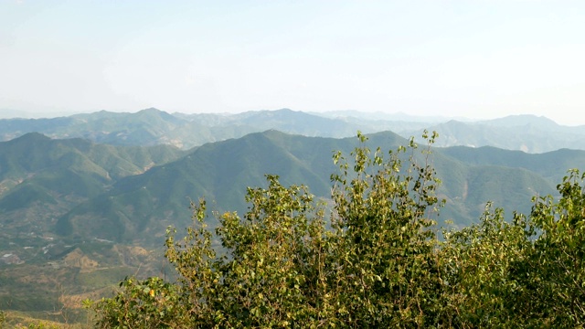 秋天的骊山风光视频素材