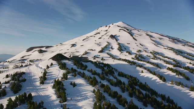 学士山鸟瞰图。视频素材