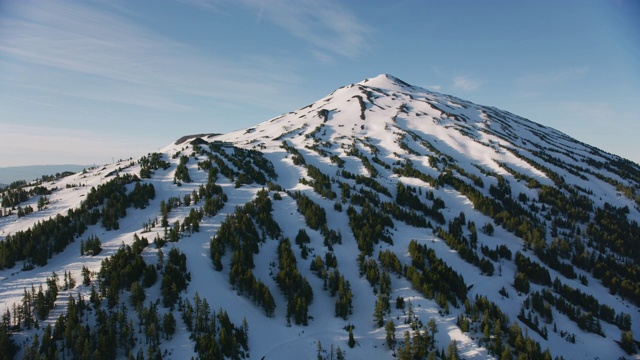 学士山鸟瞰图。视频素材