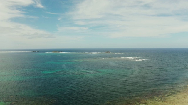 远处有小岛的海景视频素材