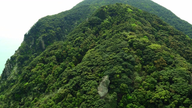 三班山悬崖/西浦，济州岛，韩国视频素材