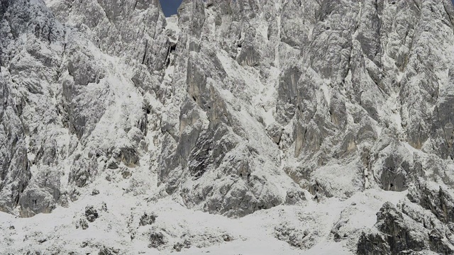 阿尔卑斯山景观与Hochkönig，徒步区，阿尔卑斯山，Mühlbach，萨尔茨堡地，奥地利，欧洲视频素材