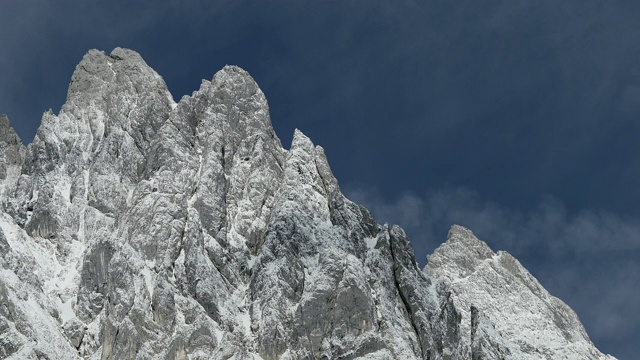 阿尔卑斯山景观与Hochkönig，徒步区，阿尔卑斯山，Mühlbach，萨尔茨堡地，奥地利，欧洲视频素材