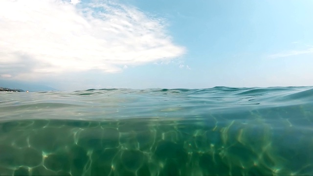 海面，慢镜头视频素材