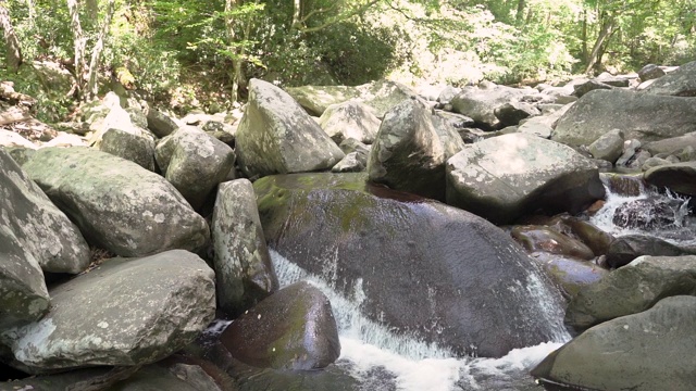 大烟山溪视频素材