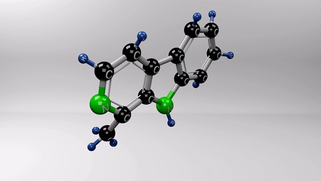 哈曼分子。视频素材