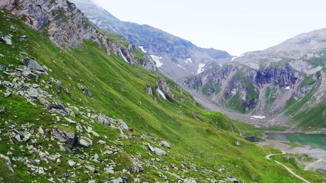 高山河流视频素材