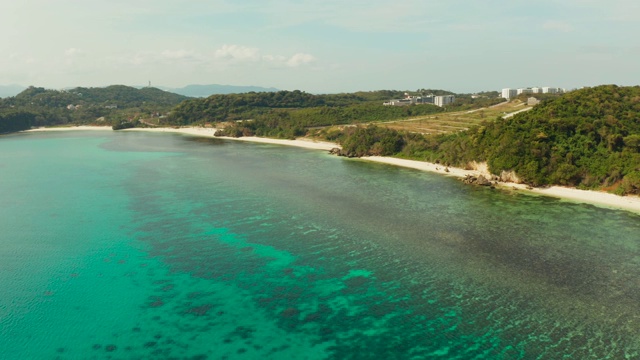 菲律宾长滩岛的海景视频素材