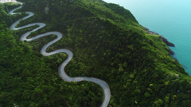 韩国全罗南道黑山岛古比吉路12号/西南郡视频素材