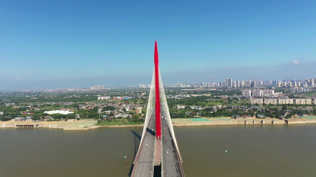 南昌市的城市风景，江西省，亚洲，中国视频素材