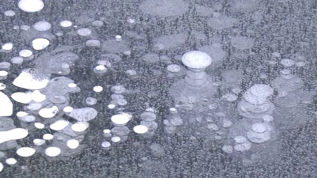 小野冰泡湖，群马县，日本视频素材